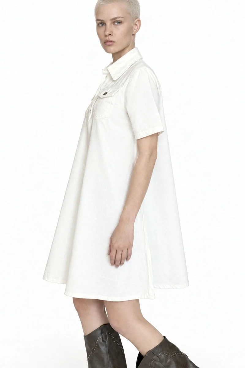 سكوالو SQUALO Denim Dress