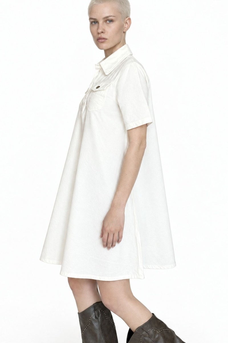SQUALO Denim Dress - Image 2