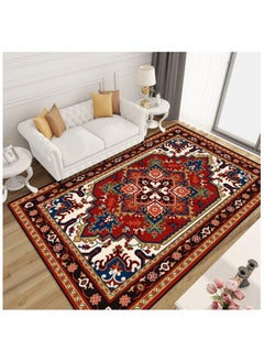 Anmi 140 * 200CM Bohemian Area Rugs, Non - Slip Foldable Washable Carpet，for Home Decor Living Room Bedroom  - Image 1