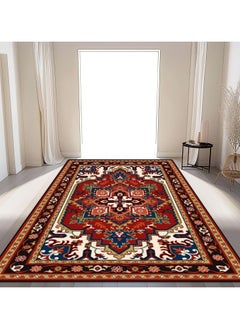 Anmi 140 * 200CM Bohemian Area Rugs, Non - Slip Foldable Washable Carpet，for Home Decor Living Room Bedroom  - Image 2
