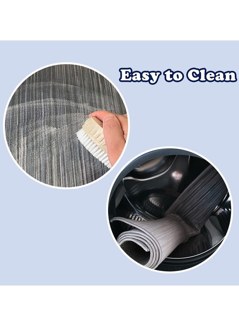 أنمي سجادة بوهيمية 140 × 200 سم، بساط غير قابل للانزلاق قابل للطي والغسيل لتزيين المنزل - لغرفة المعيشة وغرفة النوم - Image 5