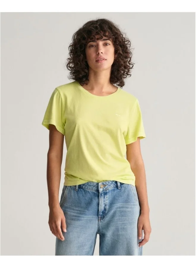 GANT Gant Sunfaded Crew Neck T-Shirt