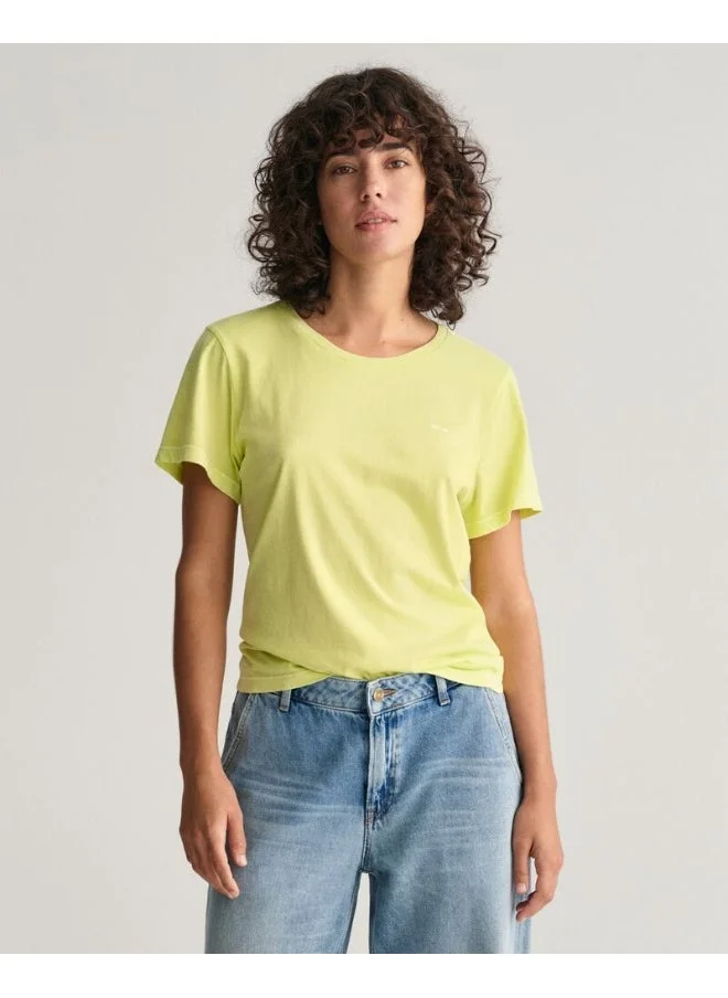 GANT Gant Sunfaded Crew Neck T-Shirt