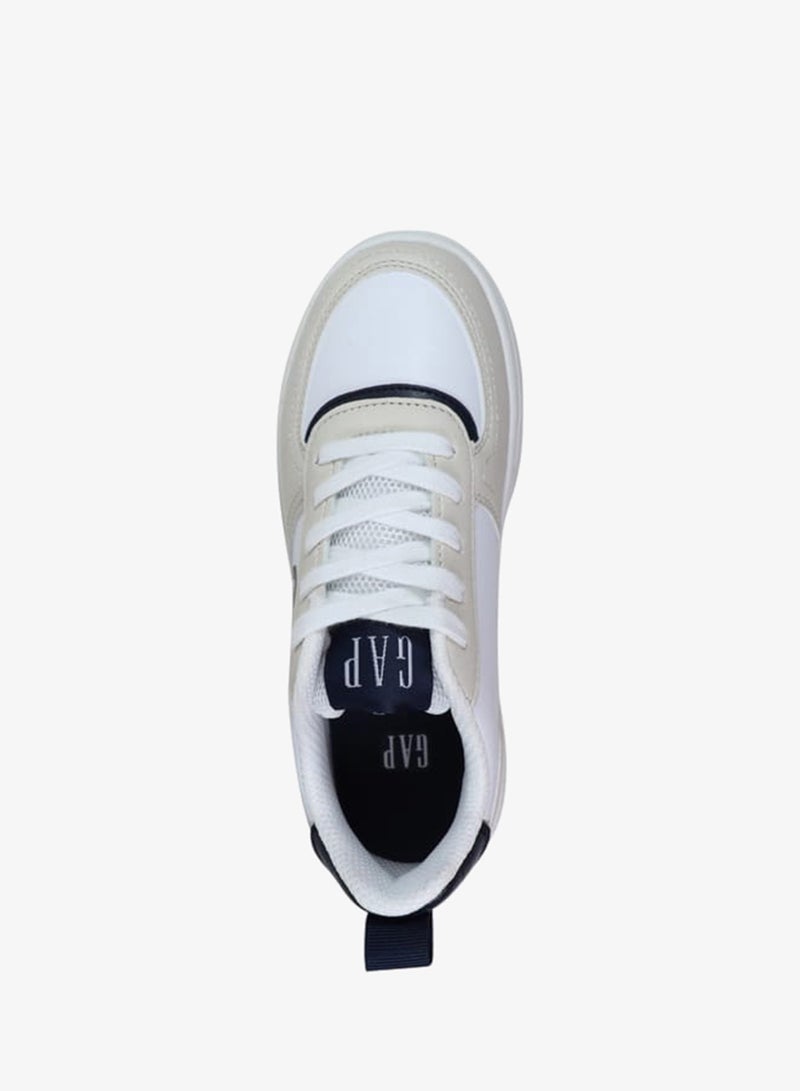 GAP Boys' Logo Deatail Sneakers with Lace-Up Closure - BOSTON III - Image 4