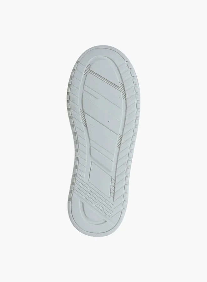 GAP Boys' Logo Deatail Sneakers with Lace-Up Closure - BOSTON III