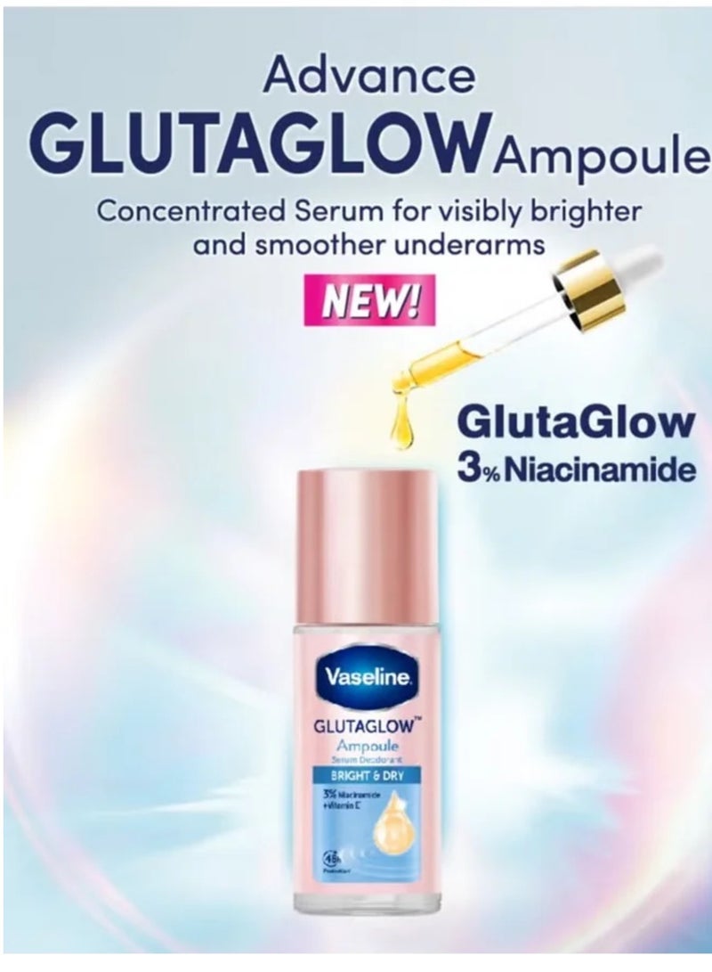 Vaseline Deodorant Vaseline Glutaglo Bright & Dry Ampoul - 45 ml - Image 2
