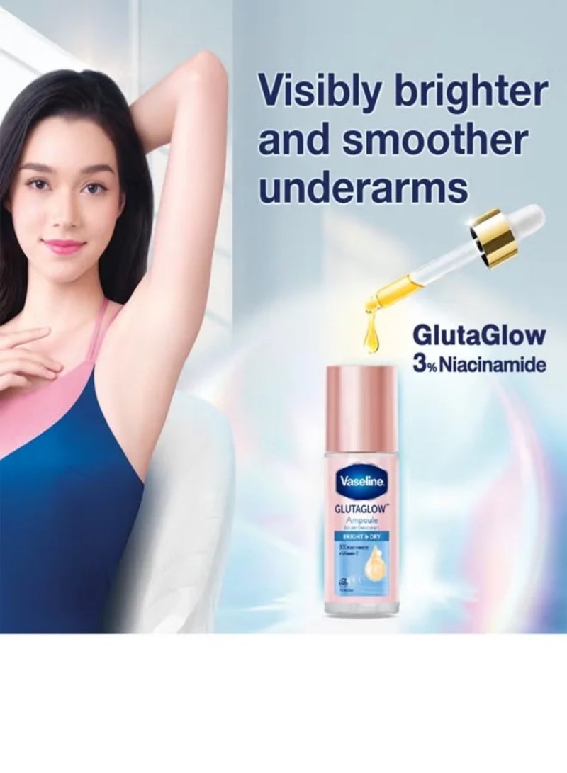 Vaseline Deodorant Vaseline Glutaglo Bright & Dry Ampoul - 45 ml - Image 3