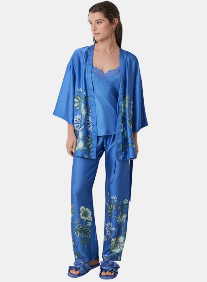 women'secret Satin And Lace Pajama Set  - Image 1