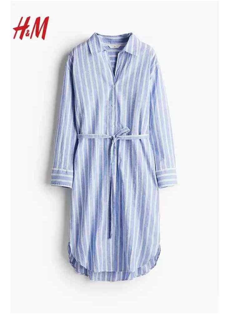 H and M - HM Women's New Loose Lightweight Comfortable And Fashionable Dress - Image 1