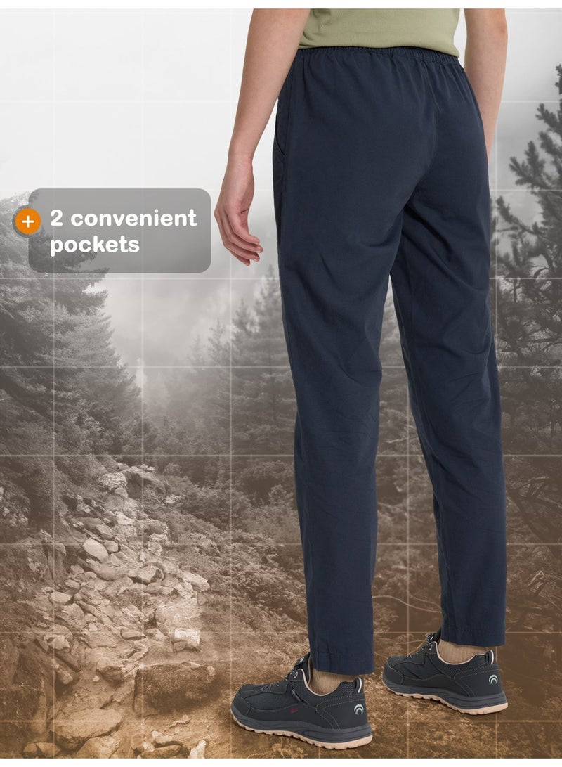 Outventure Travel Comfort Trousers – Stylish, Breathable Cotton Pants with 2 Pockets for Practical Travelers - Image 3