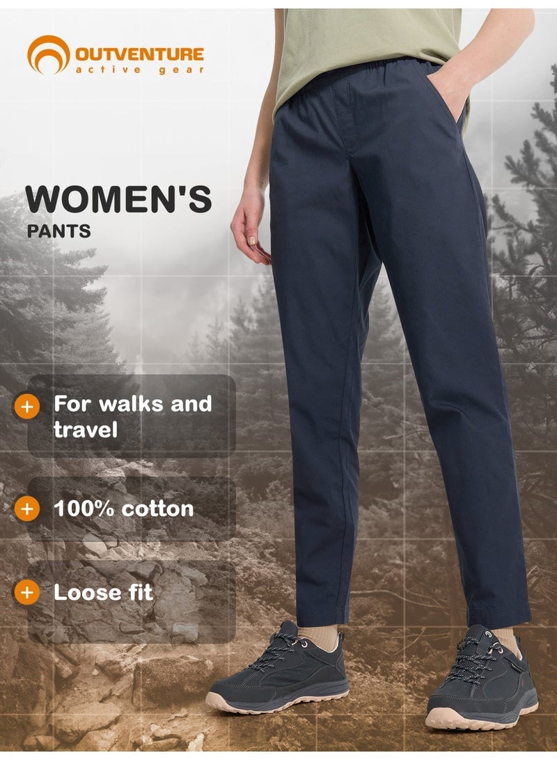 Outventure Travel Comfort Trousers – Stylish, Breathable Cotton Pants with 2 Pockets for Practical Travelers - Image 2