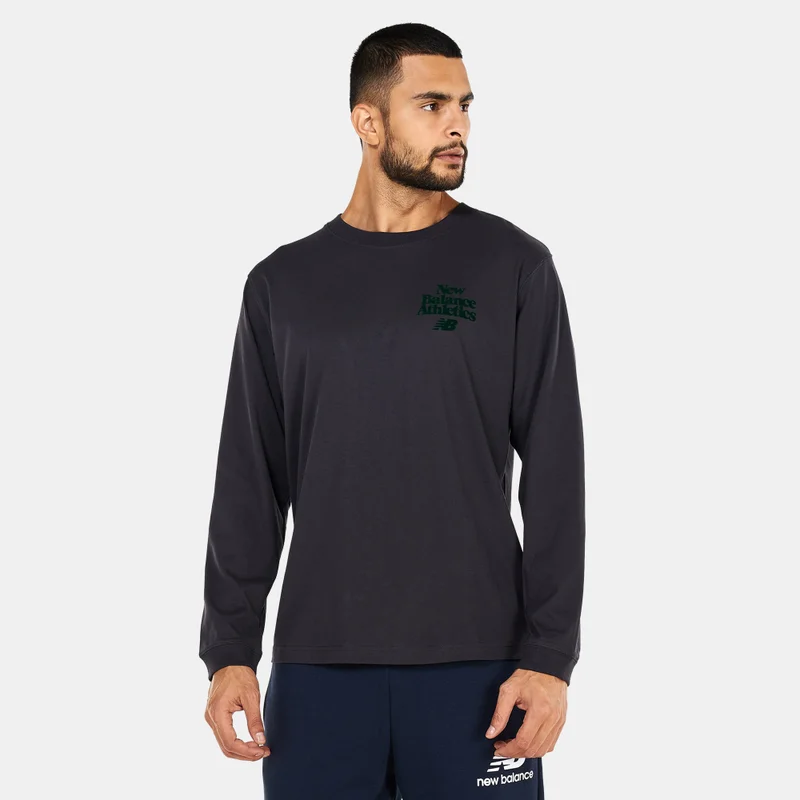 New Balance Men's NB Athletics 70s Run Long Sleeve Graphic T-Shirt