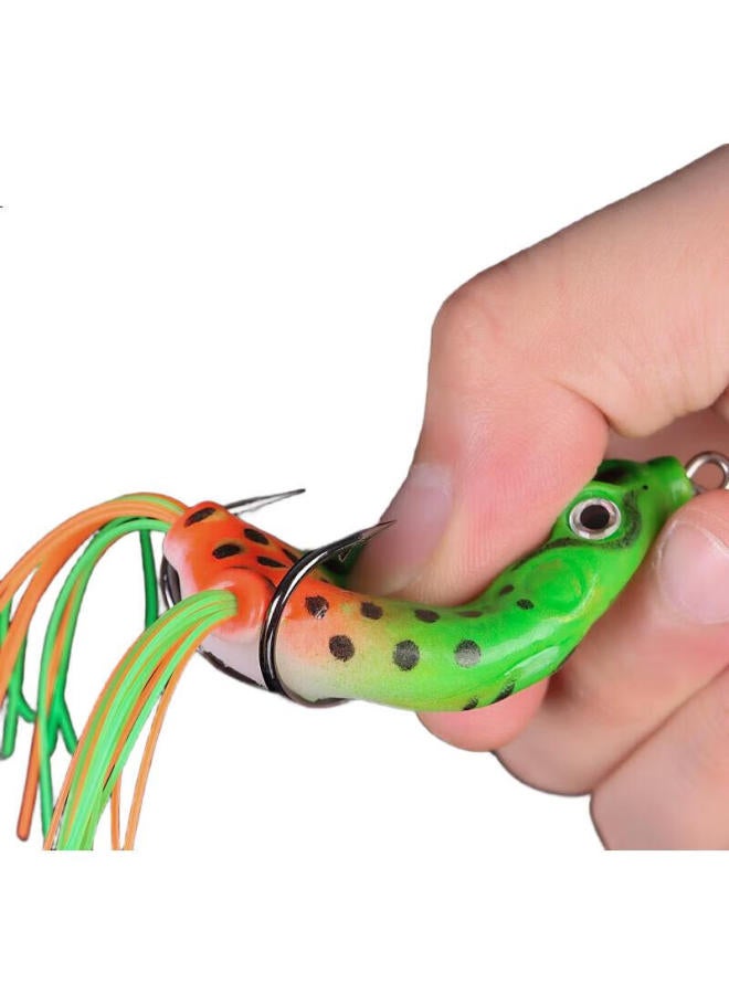 Bear Fire Frog Set, Long-Casting Frog For Black Fish, Competition Set, Bionic Black Fish-Specific Fishing Tackle Set - Image 1