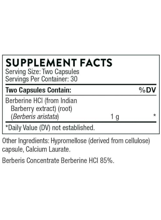 Berberine - Dual Action Formula with Phytosome Plus Botanical Extract - Support Heart Health, Immune System, Healthy GI, Cholesterol* - Gluten-Free, Dairy-Free - 60 Capsule - Image 3