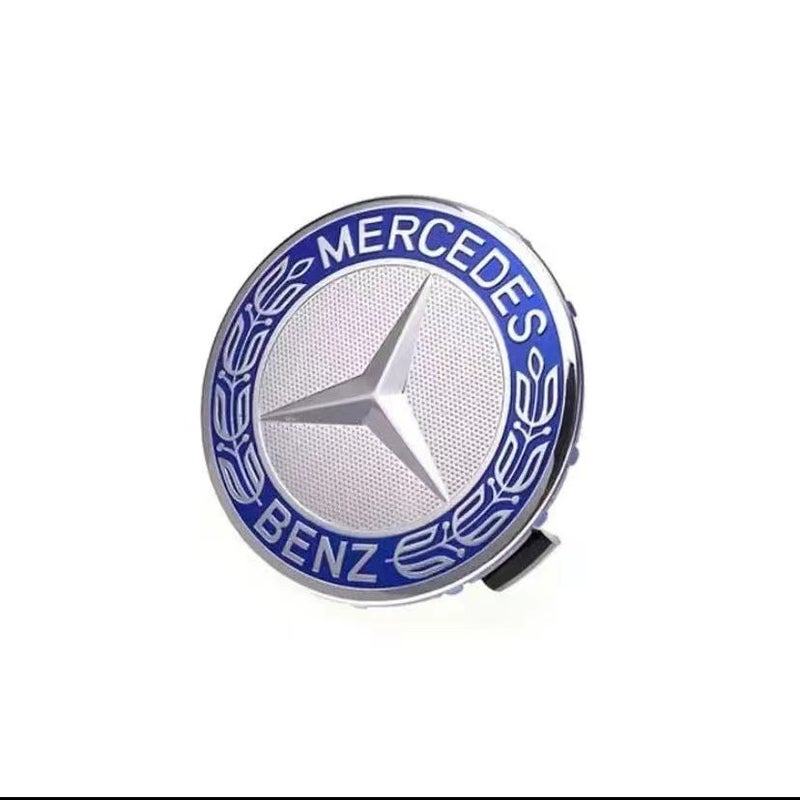 شارة غطاء محور العجلة لمرسيدس بنز لطرازات E300L وC260L وS350 وR-Class وML وGLK وGLC - Image 1