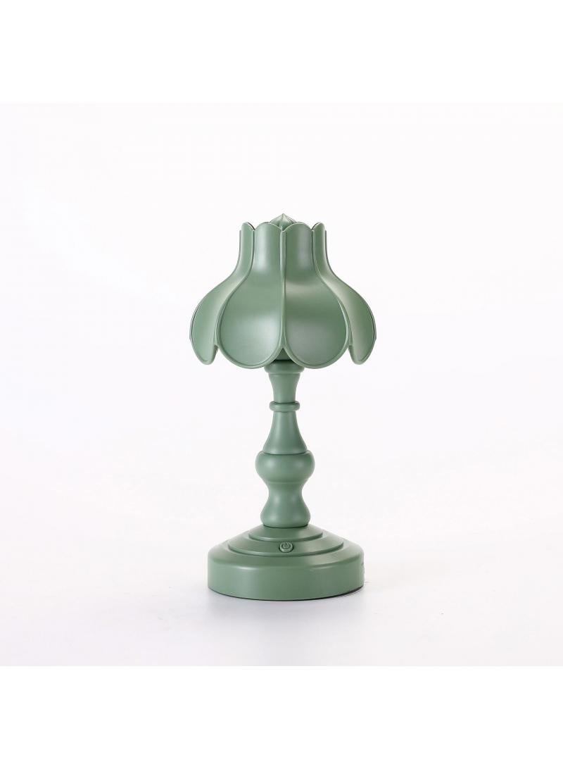 Mini Lotus Night Light Bedroom Bedside LED Rechargeable Table Light  - Image 1