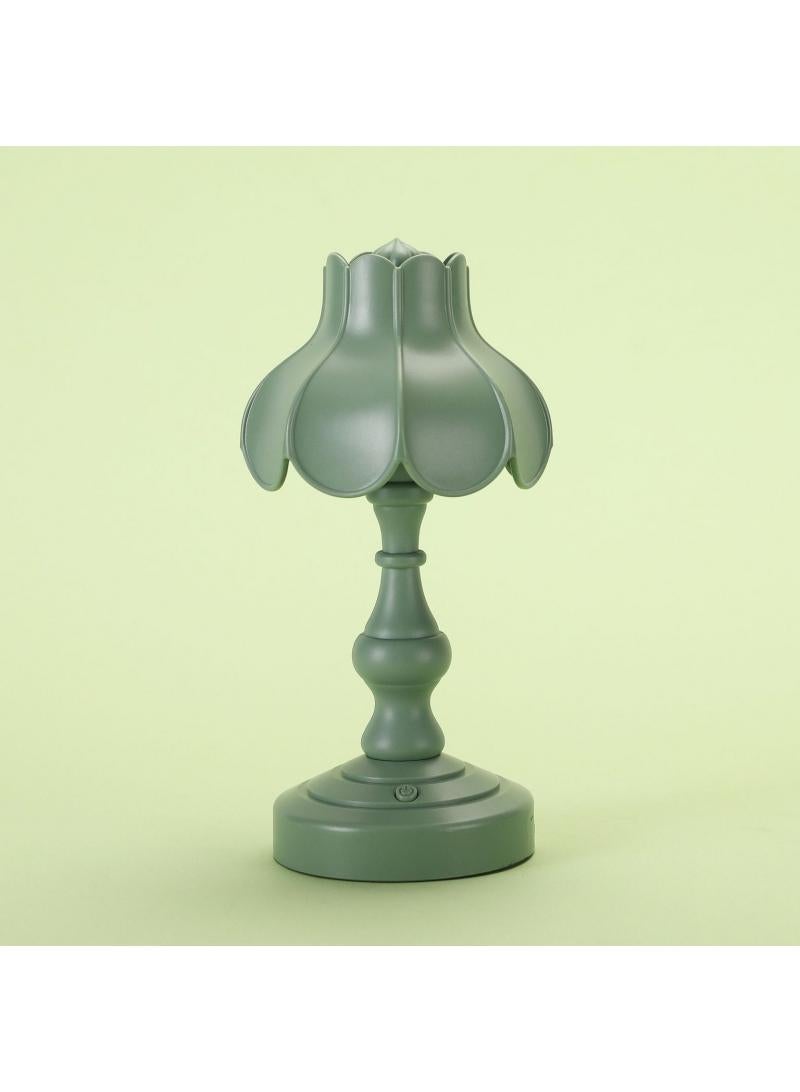 Mini Lotus Night Light Bedroom Bedside LED Rechargeable Table Light  - Image 2