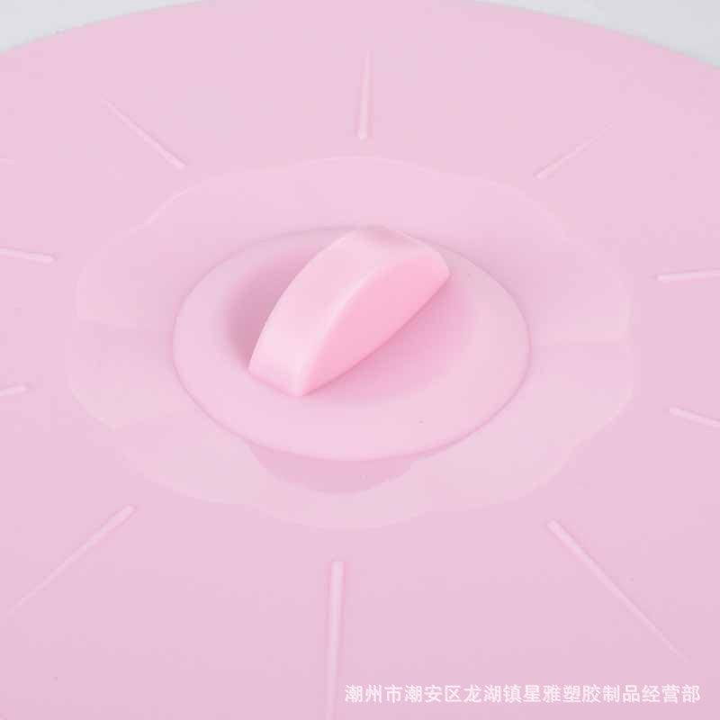 19.5Cm Silicone Fresh-Keeping Lid Microwave Oven Heatable Silicone Sealing Lid Household Glass Ceramic Fresh-Keeping Lid - Image 5
