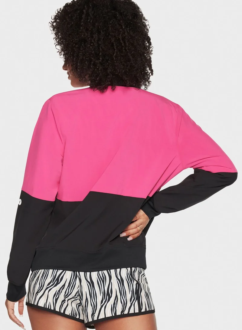 SKECHERS Dvf Movinf Zebra Reversible Bomber Jacket