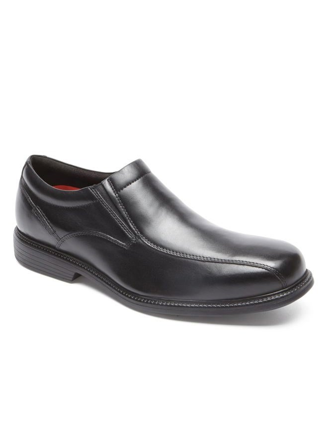 Rockport Men's Charles Road Slip-On Loafers, Black, 6.5 Wide - Image 1
