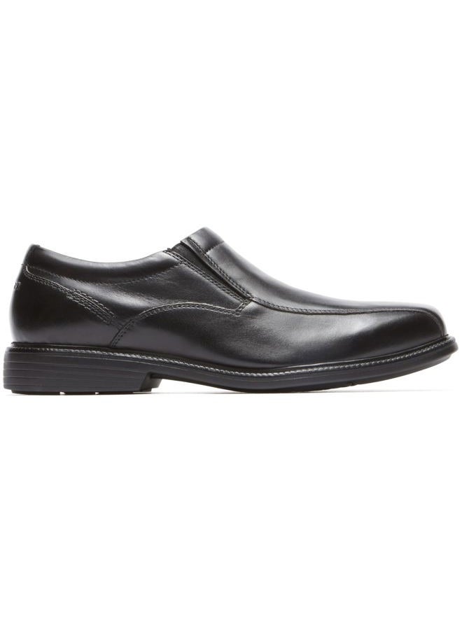 Rockport Men's Charles Road Slip-On Loafers, Black, 6.5 Wide - Image 2