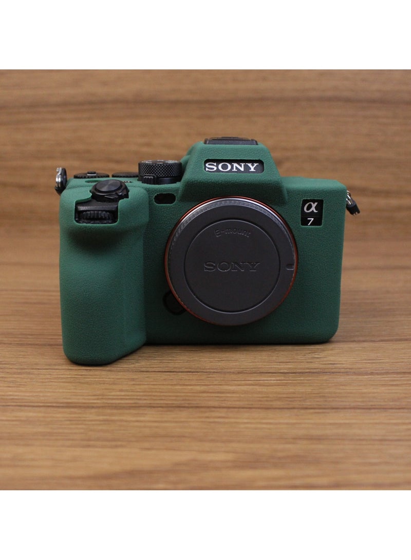 Fits Sony Alpha 7 IV Sony ILCE-7M4 Camera Silicone Case Body Protector Soft Rubber Case - Image 1