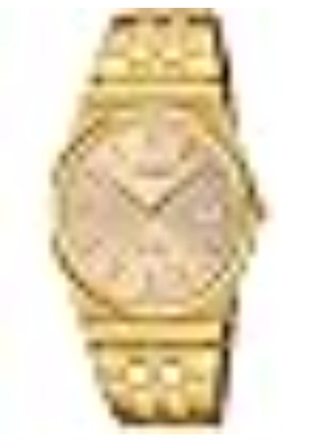 كاسيو MTP‑B154G‑9AVDF – ساعة رجالية كوارتز تناظرية من الفولاذ المقاوم للصدأ باللون الذهبي - Image 1