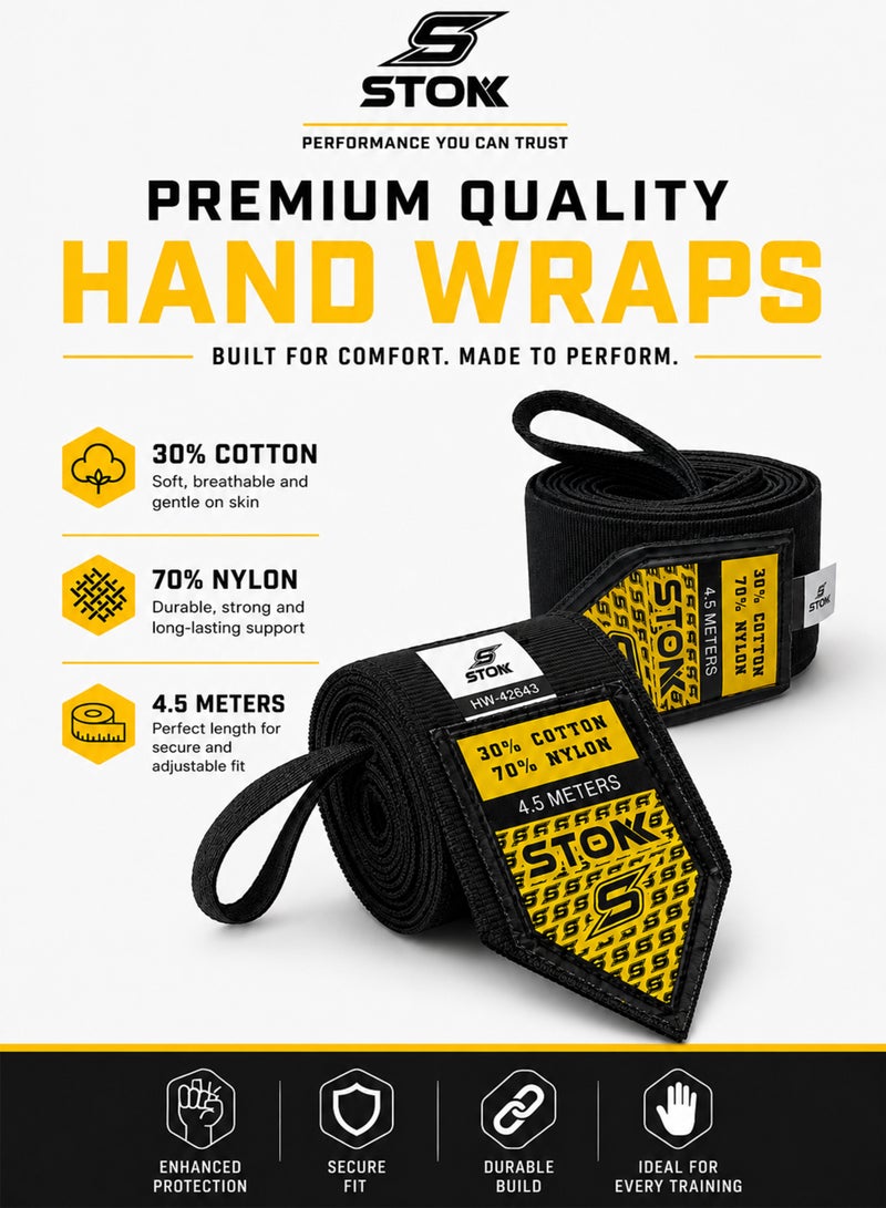 Stonk 4.5 Meter Boxing Hand Wrap - Image 2