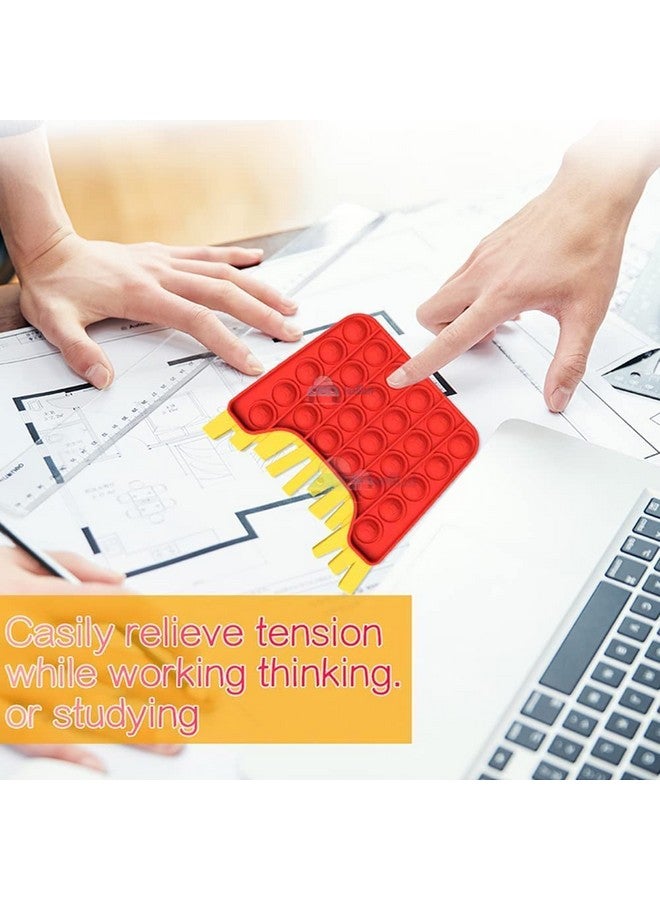 فنبلاست لعبة Pop It من FunBlast، لعبة Pop It للأطفال، لعبة Pop It، ألعاب Pop It للأطفال، لعبة Pop It مع مشروب بارد، لعبة Pop It Fidget، لعبة Pop It كبيرة، لعبة Pop It للبنات، لعبة Pop It للأولاد، ألعاب تخفيف التوتر (عبوة من قطعتين) - Image 2