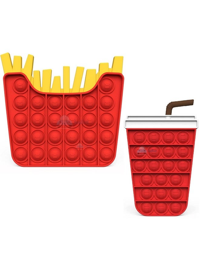 فنبلاست لعبة Pop It من FunBlast، لعبة Pop It للأطفال، لعبة Pop It، ألعاب Pop It للأطفال، لعبة Pop It مع مشروب بارد، لعبة Pop It Fidget، لعبة Pop It كبيرة، لعبة Pop It للبنات، لعبة Pop It للأولاد، ألعاب تخفيف التوتر (عبوة من قطعتين) - Image 3