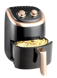 Air Fryer 1200W with 4.L Capacity, Mechanical Controls, 360° Thermal Technology, and Precise Temperature Control (175°F-400°F)