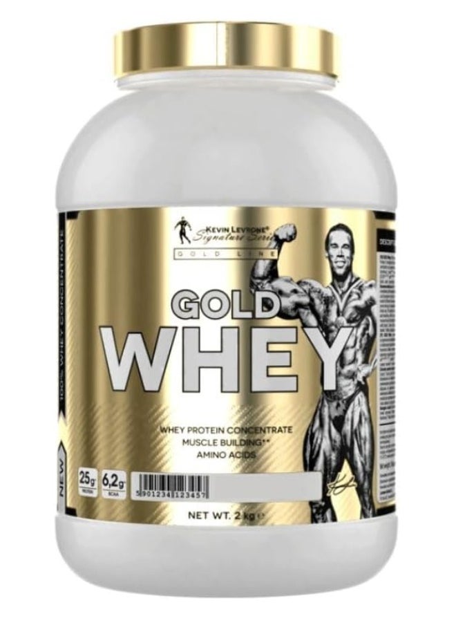 KEVIN LEVRONE KEVIN LEVRONE GOLD WHEY STRAWBERRY BANANA FLAVOUR 2Kg 