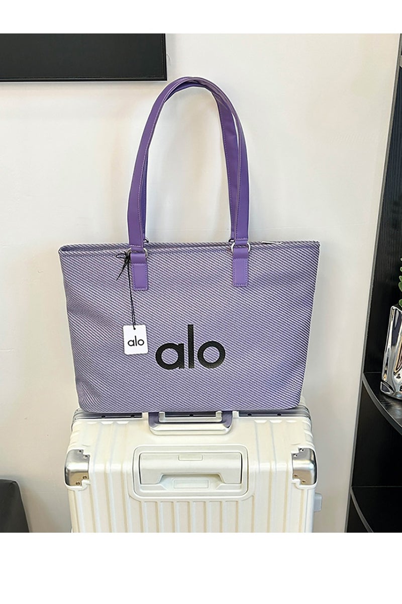 alo alo Purple Large - Capacity Tote Bag, A Must - Have for Daily Commute