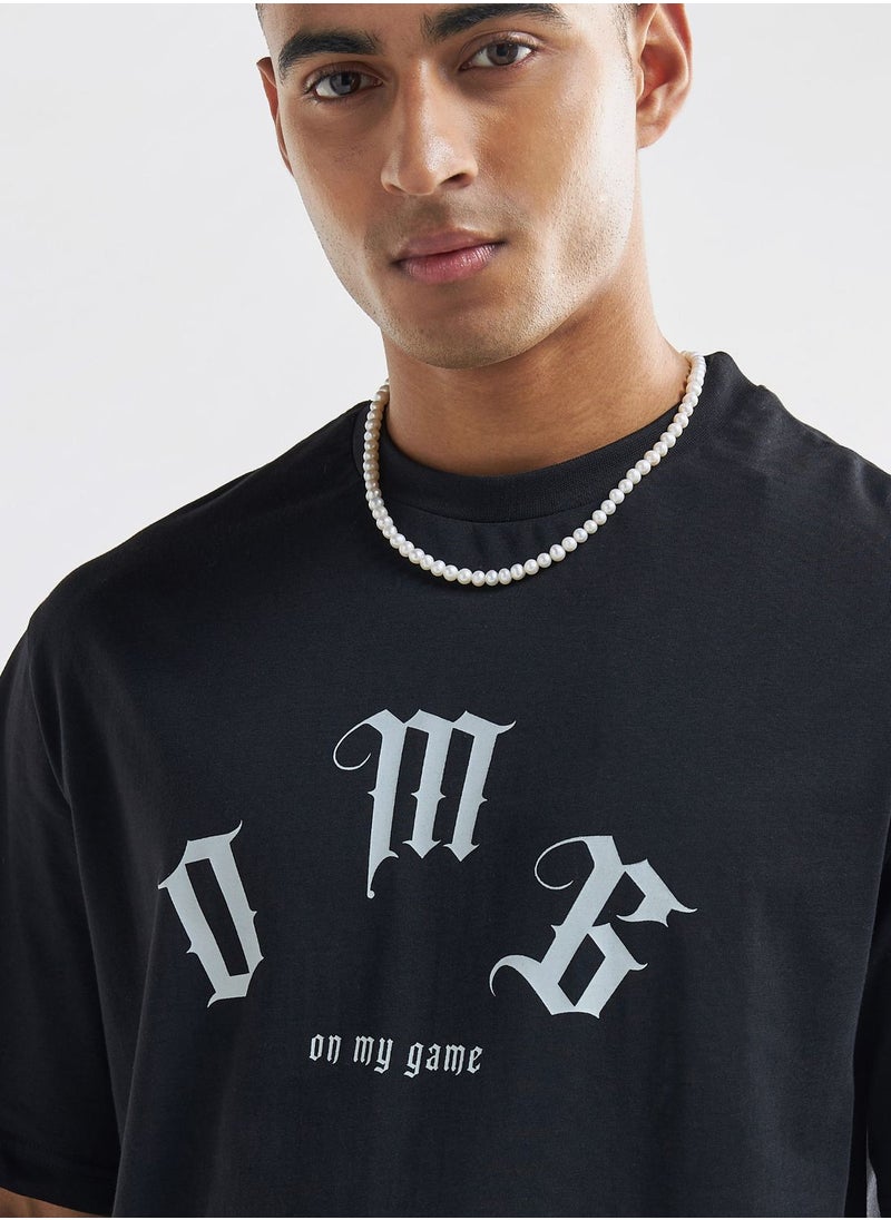 FAV Slogan Crew Neck T-Shirt  - Image 3