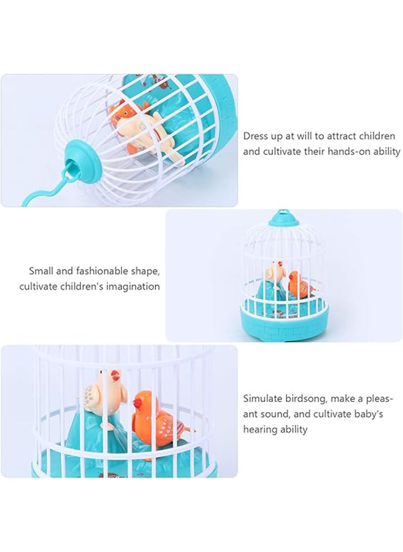 Electric Talking & Singing Birds Mini Singing Chirping Bird Toy Voice Control Bird in Cage Simulation Bird Animal Recreation Toys for Kids Children 20x10.5cm - pzsku/Z261D9067C4655A97E988Z/45/_/1710501234/6518c9e2-f902-4bd3-a911-2ade321aaeba