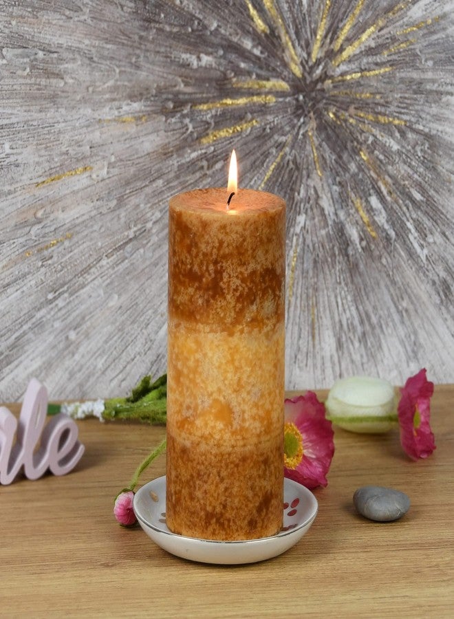 Jeco 6 Inch Tritone Scented Pillar Candle - Image 3