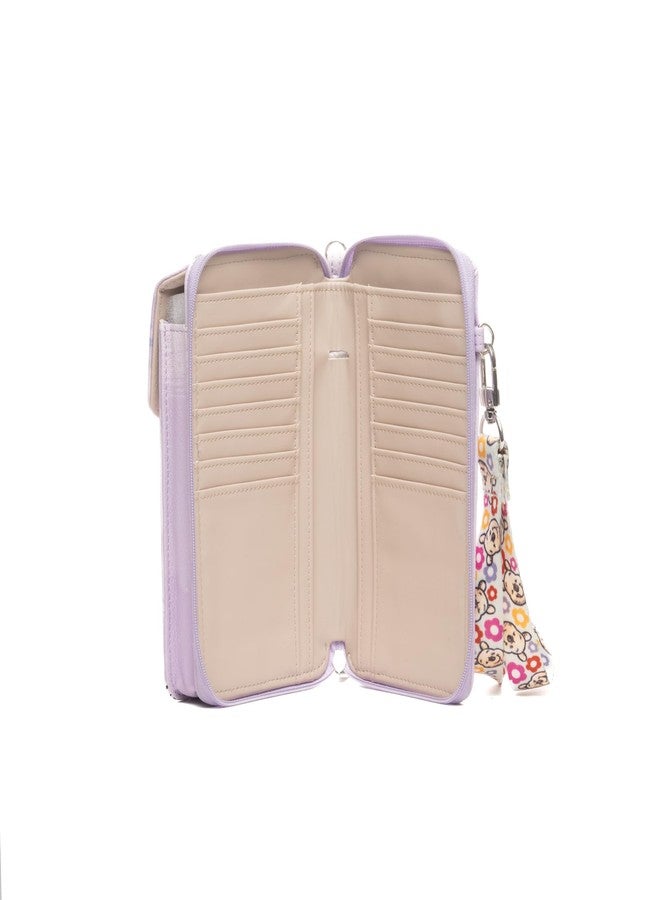 Wondapop Disney Winnie The Pooh And Piglet Crossbody Wallet Cell Phone Wristlet - Image 5