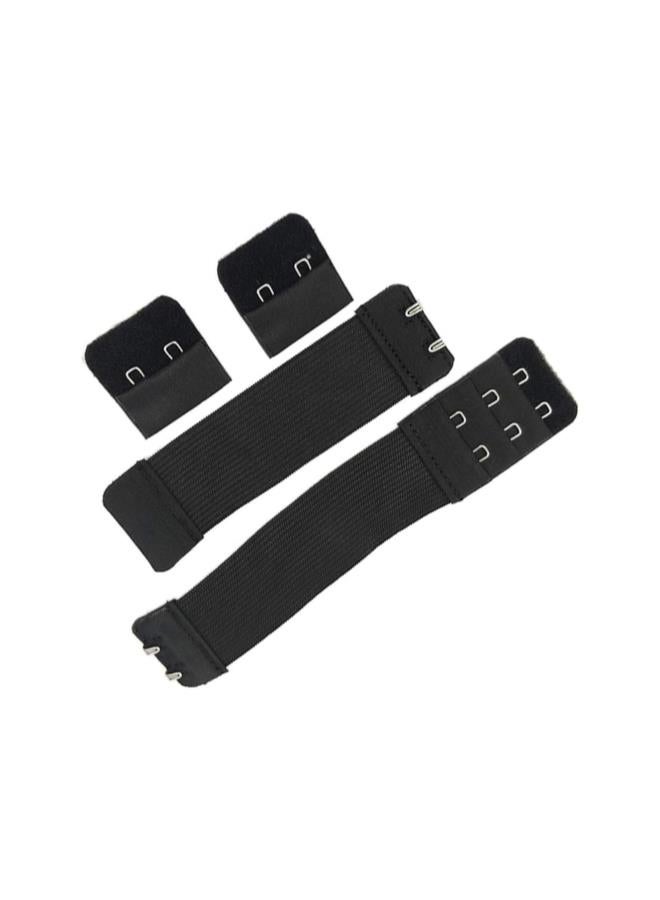 klarako 4pcs Bra Extender Elastic Bra Band Extension 2 Hooks Soft and Comfortable Bra Band Strap Extension - Image 3