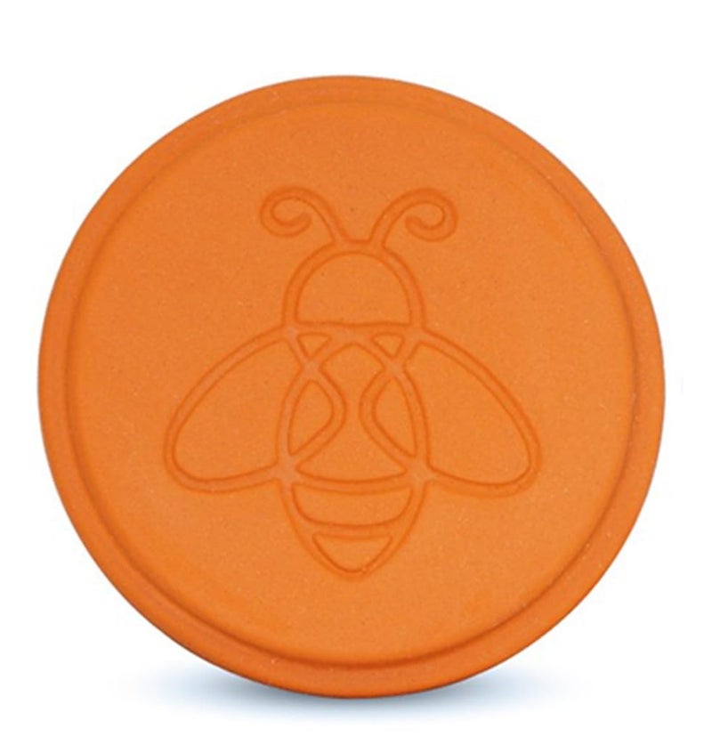 ENOLVO Terracotta Brown Sugar Saver Brown Sugar Keeper Disc to Maintain Food Moisture in Storage Container Terra Cotta Bear Softener Alternative 1Pack