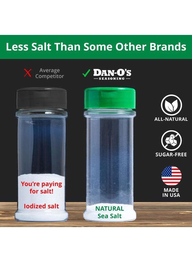 Dan-O's Original Seasoning, 3.5 oz Bottle, All Purpose Seasoning for Chicken, Turkey, Beef, Veggies and More, Sugar Free, Zero Calorie, Use this Spice Blend to Craft a Marinade, Dry Rub or Sauce - Image 5