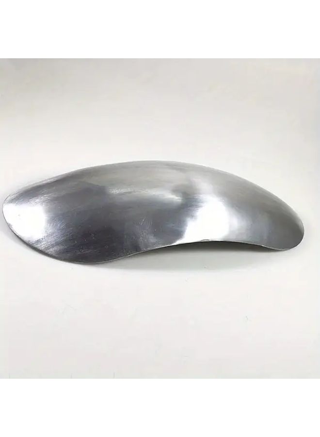 Motorcycle Short Rear Fender Universal Silver Unpainted Modification Compatible with Fat Boy Honda Yamaha Kawasaki Suzuki and Other Models - Image 5