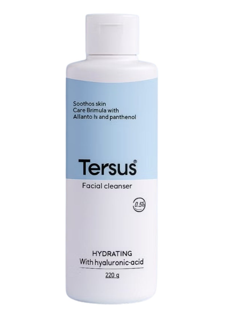 غسول الوجه –خالي من السلفات - مرطب بحمض الهيالورونيك، البانثينول، الألانتوين، والجلسرين  - 220 جرام