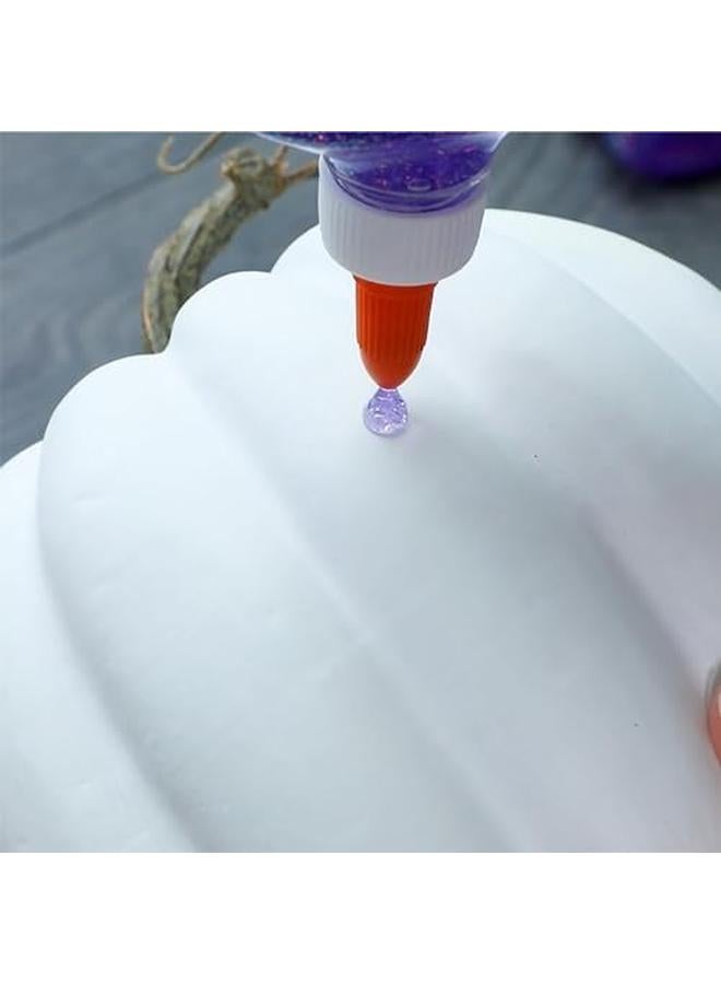 إلمرز صمغ لامع 177 مل قابل للغسل ومناسب للأطفال، رائع لصنع السلايم وصناعة اللون الأزرق - Image 3