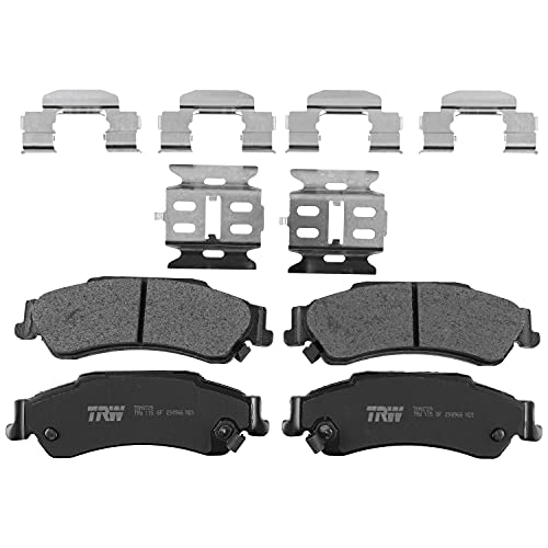 TRW Pro TRM0729 Disc Brake Pad Set For Chevrolet S10 1998-2004, Rear, And Other Applications - Image 1