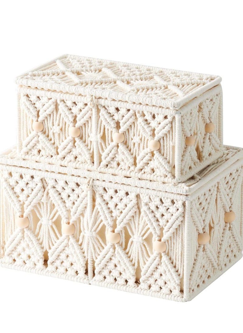 Antikiano storage box macrame  - Image 1