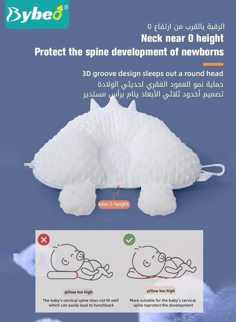 Bybeo Baby Newborn Nursing Sleeping Pillow Anti-Startle Toddler Boys and Girls Comfortable Lightweight Shaping Pillows for Kids Infants Superhigh Quality - Image 2