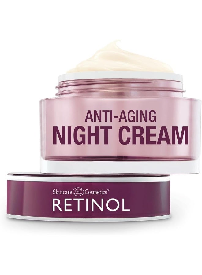 Retinol Night Cream for Younger Looking Skin - Image 1