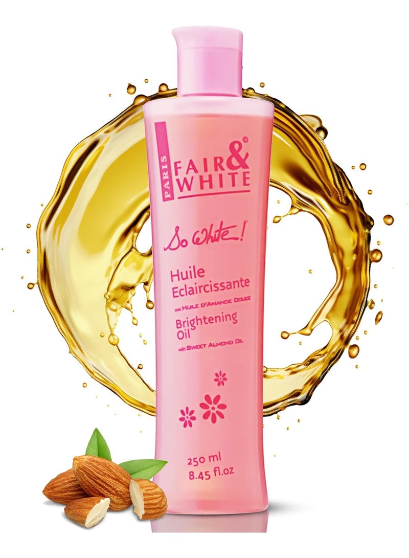 فير آند وايت زيت للجسم كامل من فير آند وايت مرطب، مناسب لجميع أنواع البشرة، 250 مل - Image 1