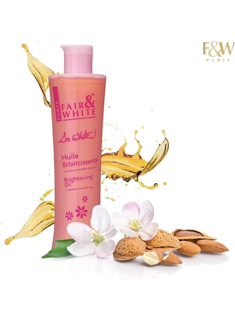 فير آند وايت زيت للجسم كامل من فير آند وايت مرطب، مناسب لجميع أنواع البشرة، 250 مل - Image 2