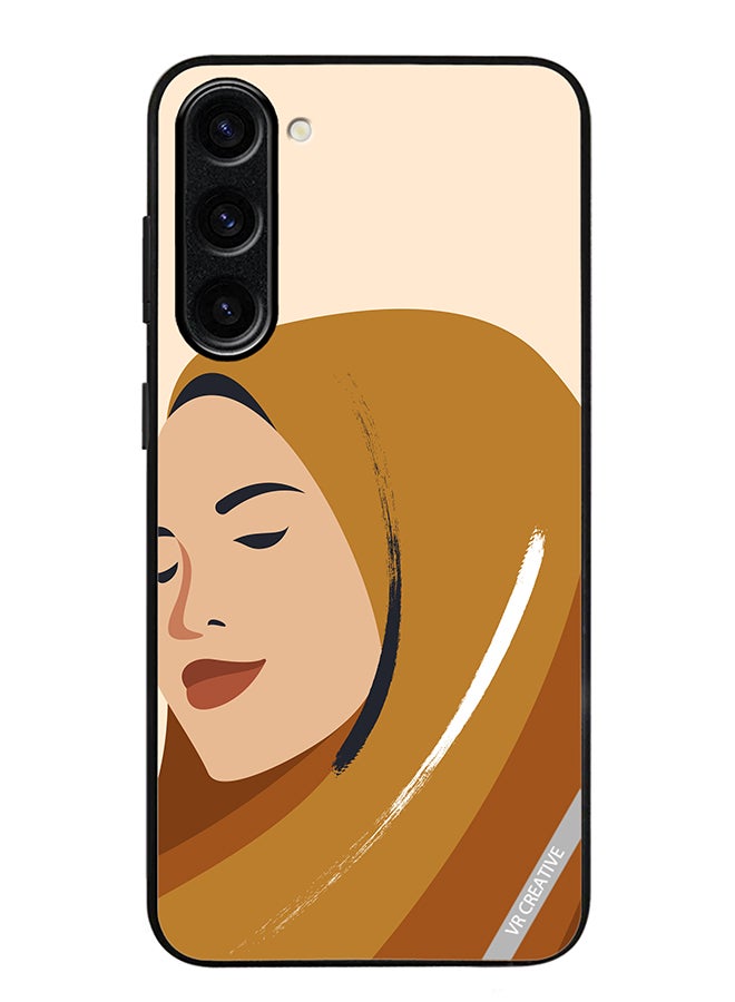VR CREATIVE Protective Case Cover For Samsung Galaxy S24 Plus Cartoon Woman Shape Design Multicolour - Image 1